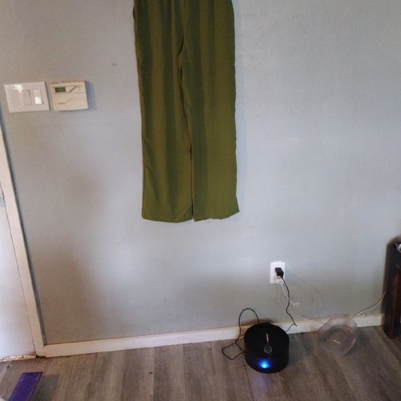 Olive Green Women's Pants/Trouser - Picture 2 of 4